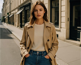 Casualowy płaszcz damski na jesień - jak go stylizować?