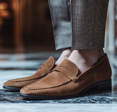 Zamszowe loafersy męskie – jak i do czego je nosić?