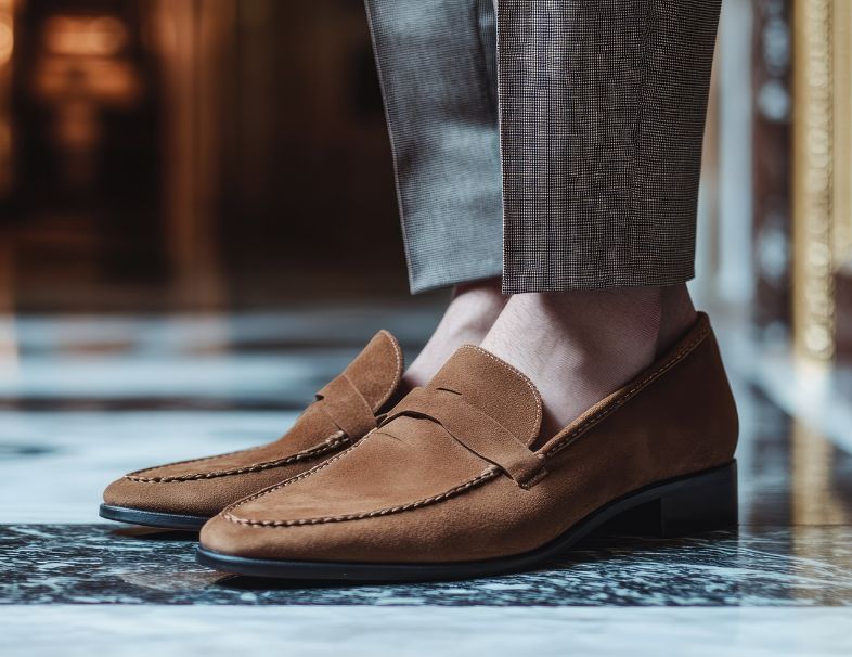 Zamszowe loafersy męskie – jak i do czego je nosić?